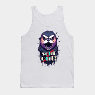 animal screaming sold out! T-shirt design Tank Top